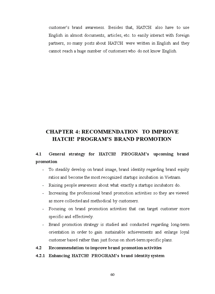 image for page Brand promotion of hatch! Program