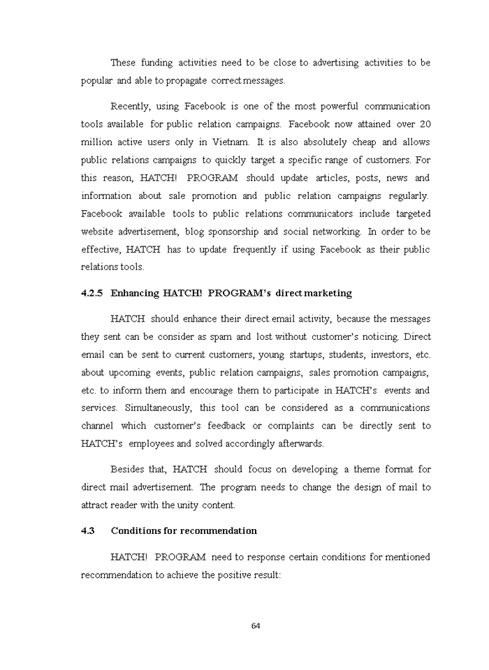 image for page Brand promotion of hatch! Program