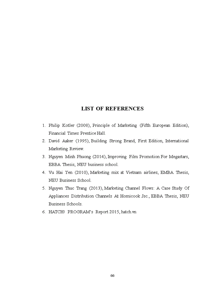 image for page Brand promotion of hatch! Program