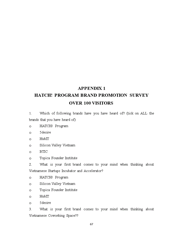 image for page Brand promotion of hatch! Program