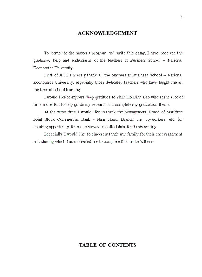 image for page Improving customer service quality for individual customers at nam hanoi branch of maritime bank