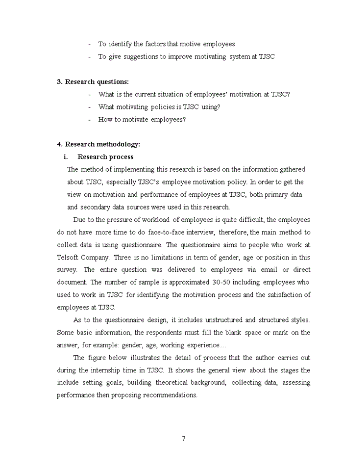 image for page Improving the employees’ motivation at telsoft joint stock company