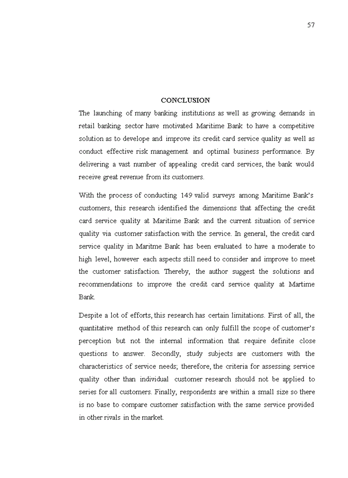 image for page Improving credit card service quality at maritime bank