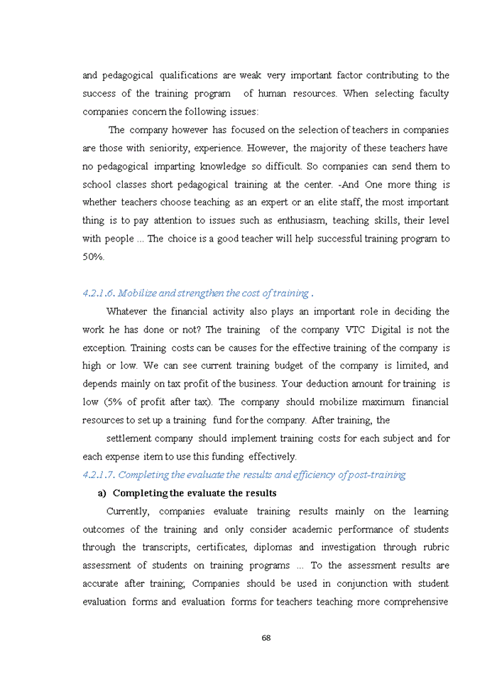 image for page Solutions to improve human resources training at VTC Digital Company