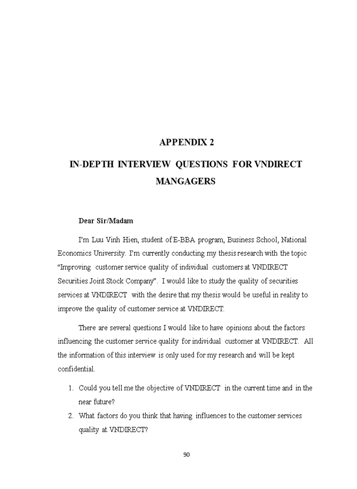 image for page Improving customer service quality for individual customers at vndirect securities joint stock company