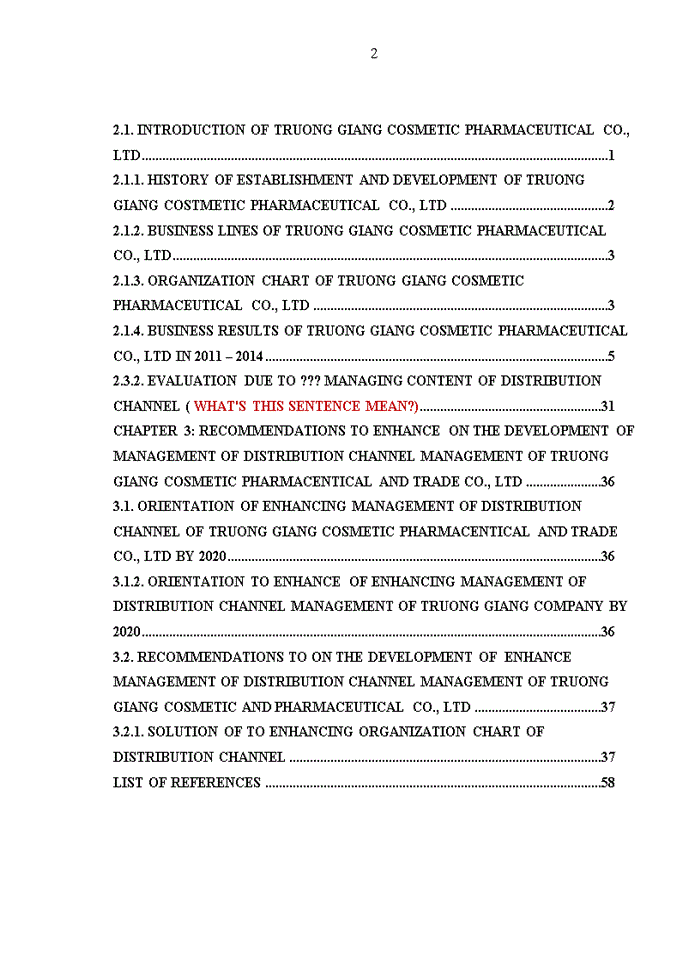 image for page Enhancing distribution channel management of Truong Giang Cosmetic Pharmaceutical and Trade Co., Ltd