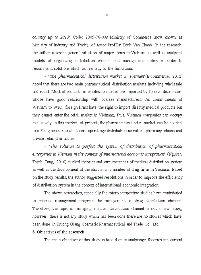 image for page Enhancing distribution channel management of Truong Giang Cosmetic Pharmaceutical and Trade Co., Ltd