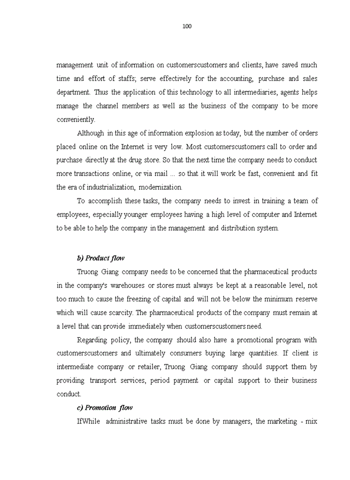 image for page Enhancing distribution channel management of Truong Giang Cosmetic Pharmaceutical and Trade Co., Ltd