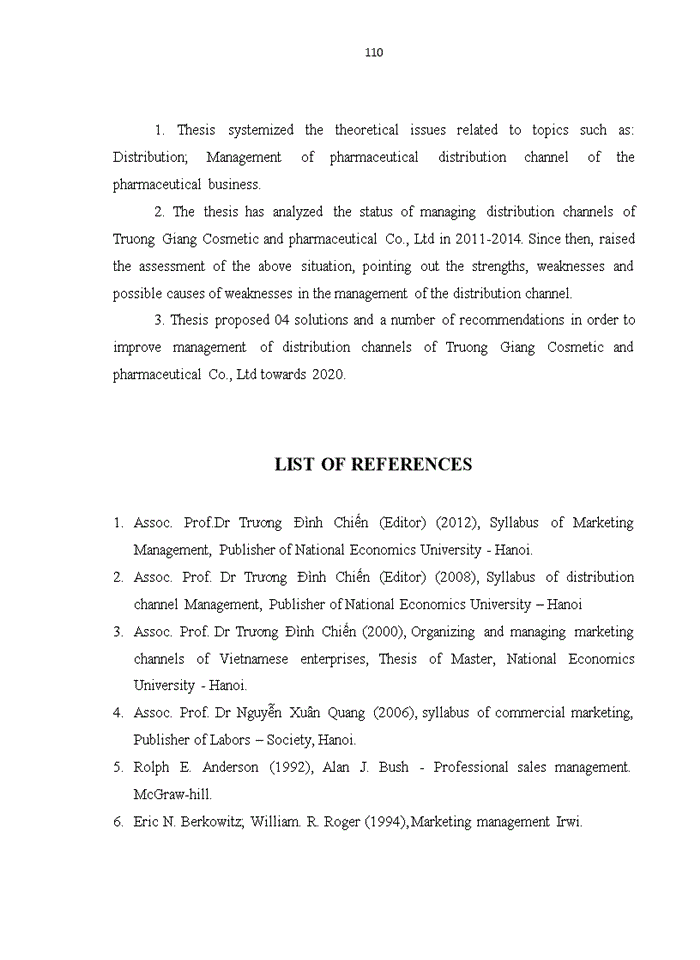 image for page Enhancing distribution channel management of Truong Giang Cosmetic Pharmaceutical and Trade Co., Ltd