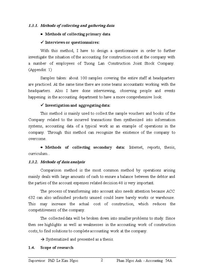 image for page Accounting for construction cost in tuong lan construction joint stock company