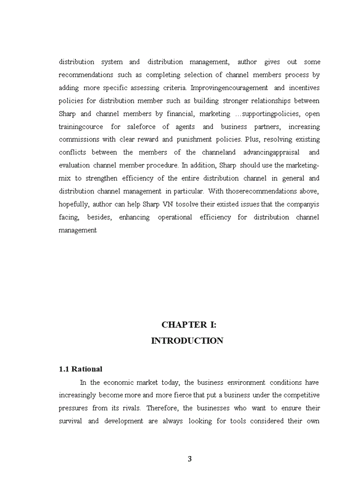 image for page Management of distribution channels of sharp electronics viet nam company limited