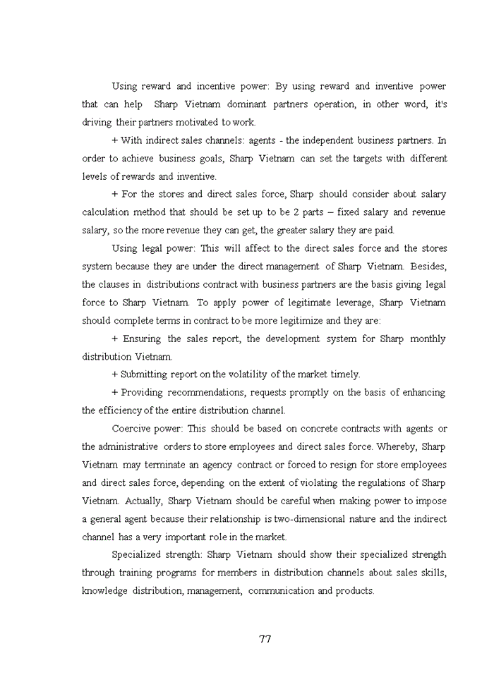 image for page Management of distribution channels of sharp electronics viet nam company limited