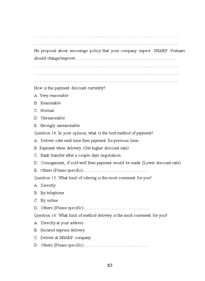 image for page Management of distribution channels of sharp electronics viet nam company limited