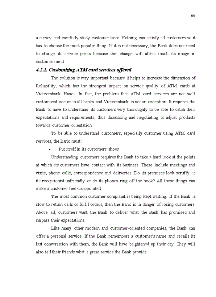 image for page An empritical investigation of atm cards service quality: a case study of joint stock commercial bank for foreign trade of vietnam, hoan kiem branch