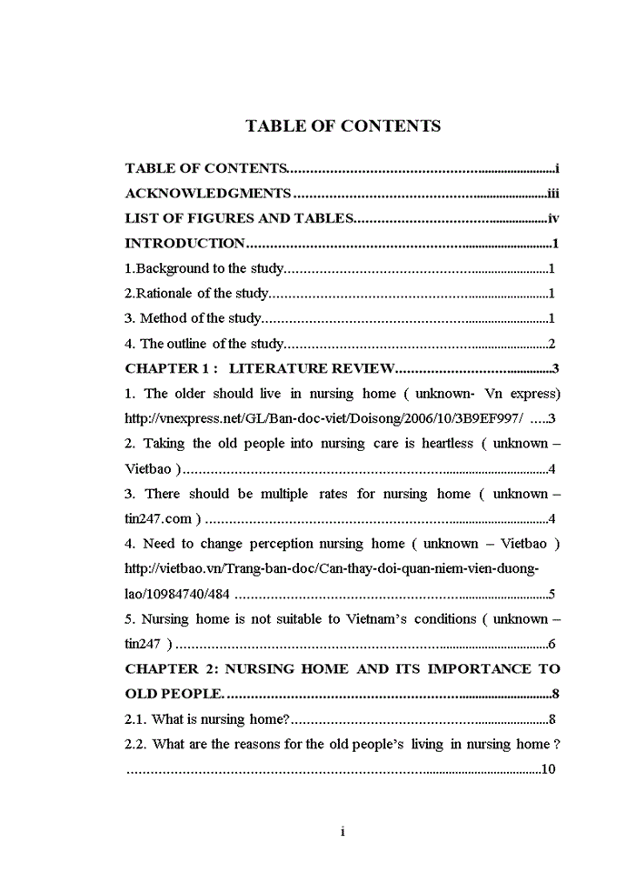 image for page Solution to reduce đisadvantages of nusing home in Vietnam and Recommendation