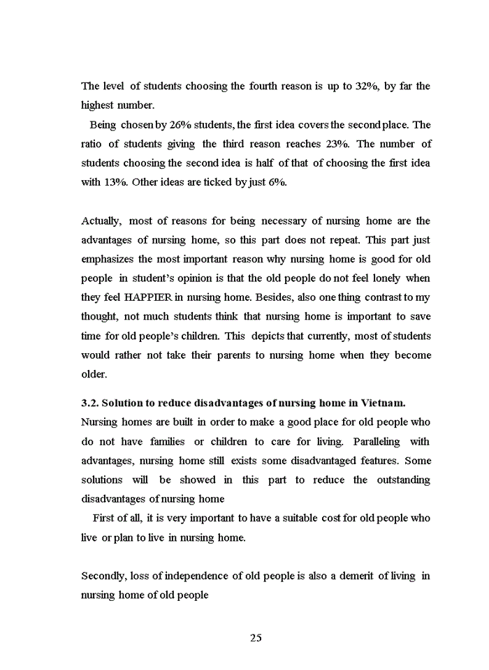 image for page Solution to reduce đisadvantages of nusing home in Vietnam and Recommendation