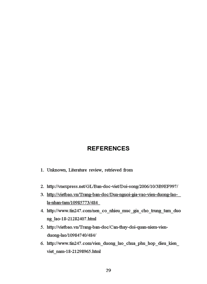 image for page Solution to reduce đisadvantages of nusing home in Vietnam and Recommendation