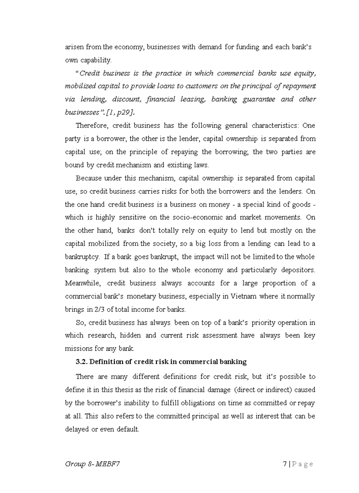 image for page Credit Risk Management of Vietnam Bank for Agriculture and Rural Development