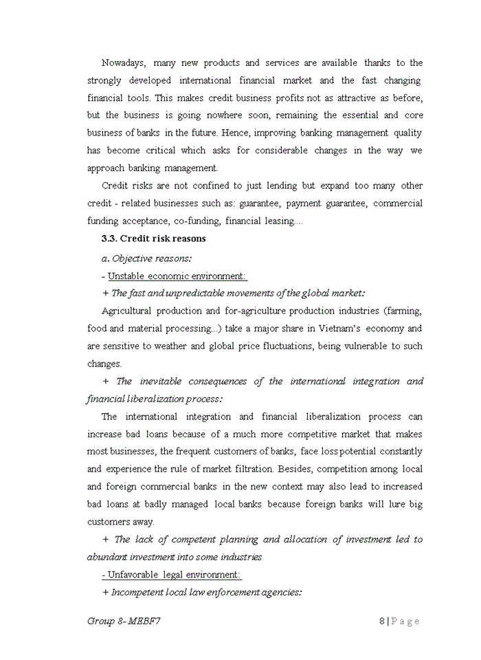 image for page Credit Risk Management of Vietnam Bank for Agriculture and Rural Development