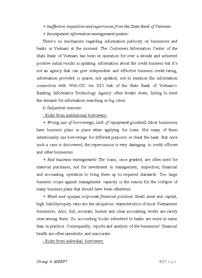 image for page Credit Risk Management of Vietnam Bank for Agriculture and Rural Development