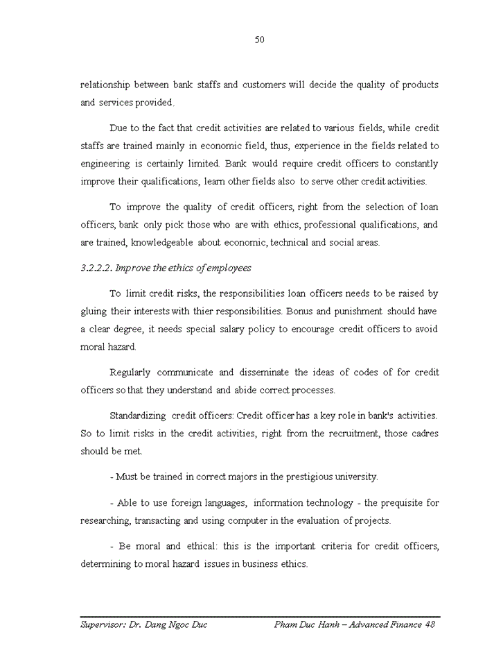 image for page Solution to improve credit risk management in Vietnam Joint Stock Commercial Bank For Industry And Trade