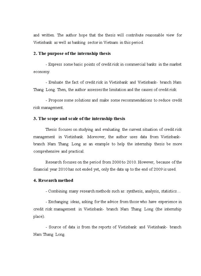 image for page Solution to improve credit risk management in Vietnam Joint Stock Commercial Bank For Industry And Trade