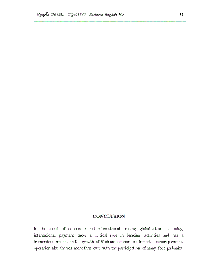 image for page Recomemdations to enhance international payment by l/c in sai gon – ha noi joint stock commercial bank, thai ha sub-branch