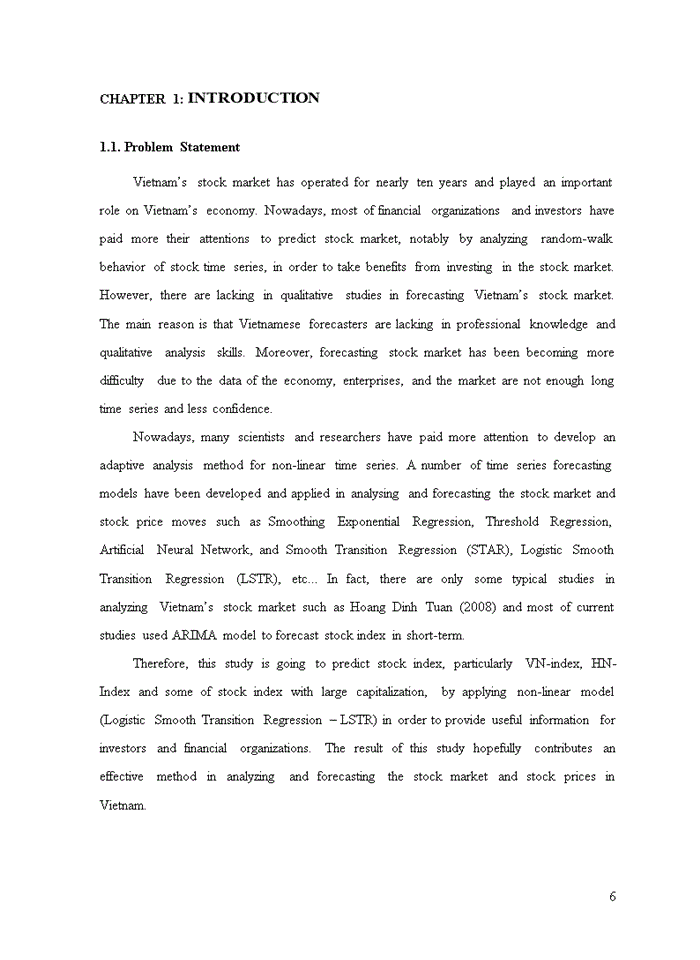 image for page Non-linear model predictability of Vietnam stock market price