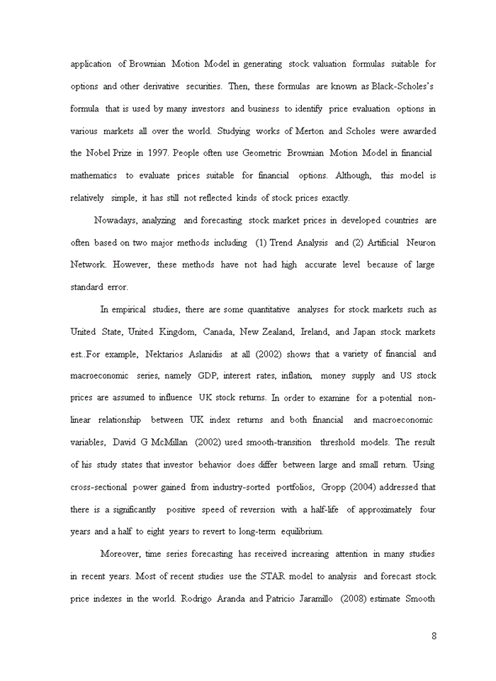 image for page Non-linear model predictability of Vietnam stock market price