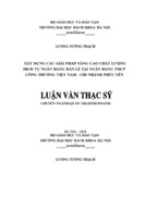 Luận văn thạc sĩ  Quản trị rủi ro tín dụng khách hàng cá nhân, hộ gia đình tại ngân hàng thương mại cổ phần công thương Việt Nam chi nhánh Phúc Yên