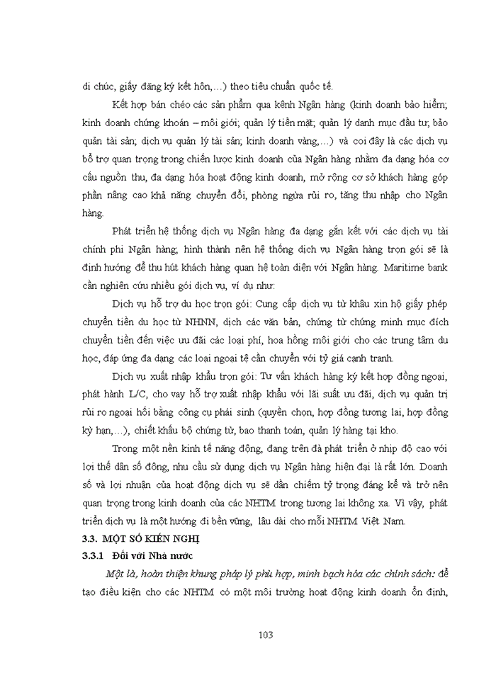 image for page Giải pháp phát triển dịch vụ phi tín dụng tại Ngân hàng TMCP Ngoại thương Hải phòng