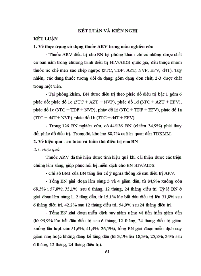 image for page Luận văn thạc sĩ dược học đánh giá tình hình sử dụng thuốc arv trong điều trị HIV/AIDS tại phòng khám ngoại trú bệnh viện đa khoa tỉnh bắc ninh
