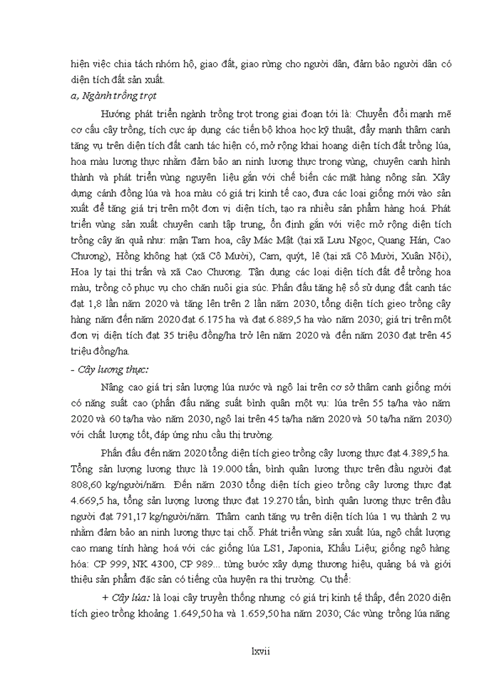 image for page Luận văn thạc sỹ kinh doanh và quản lý Định hướng chuyển dịch cơ cấu ngành kinh tế huyện trà lĩnh, tỉnh cao bằng đến năm 2020 tầm nhìn đến năm 2030