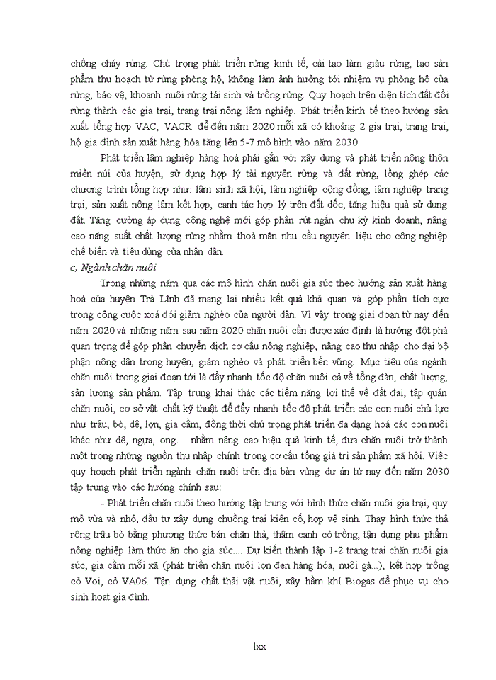 image for page Luận văn thạc sỹ kinh doanh và quản lý Định hướng chuyển dịch cơ cấu ngành kinh tế huyện trà lĩnh, tỉnh cao bằng đến năm 2020 tầm nhìn đến năm 2030