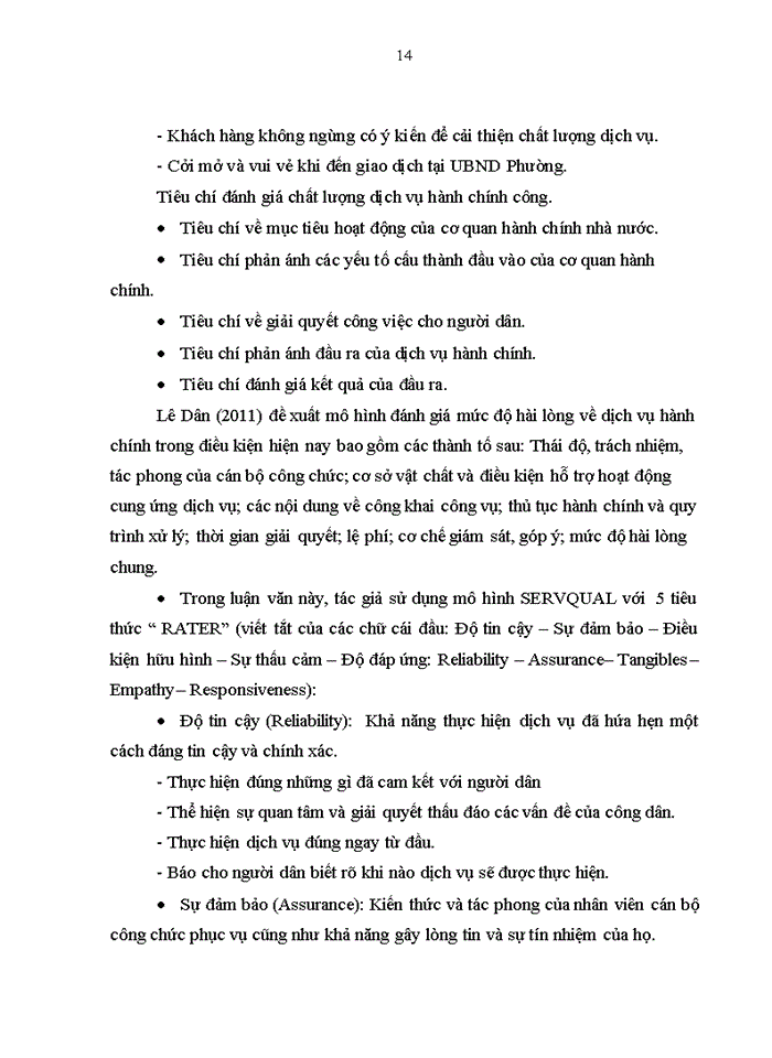 image for page Luận văn thạc sỹ kinh doanh và quản lý nghiên cứu các yếu tố cấu thành sự hài lòng của người dân đối với dịch vụ hành chính công tại phường Tương Mai, quận Hoàng Mai