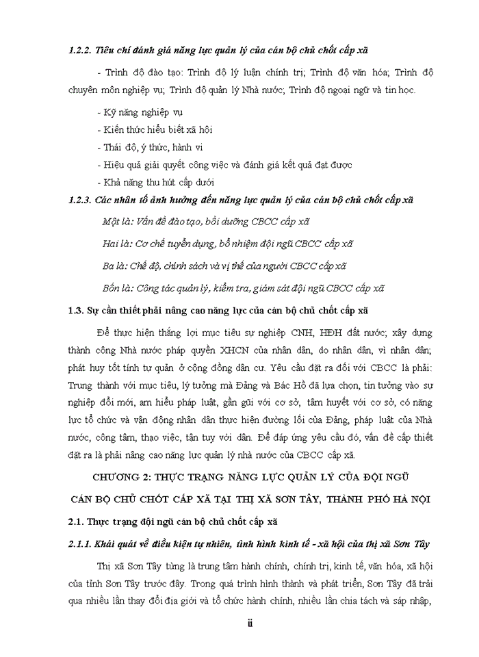 image for page Luận văn thạc sỹ kinh doanh và quản lý nâng cao năng lực quản lý của cán bộ chủ chốt cấp xã trên địa bàn thị xã sơn tây, thành phố hà nội