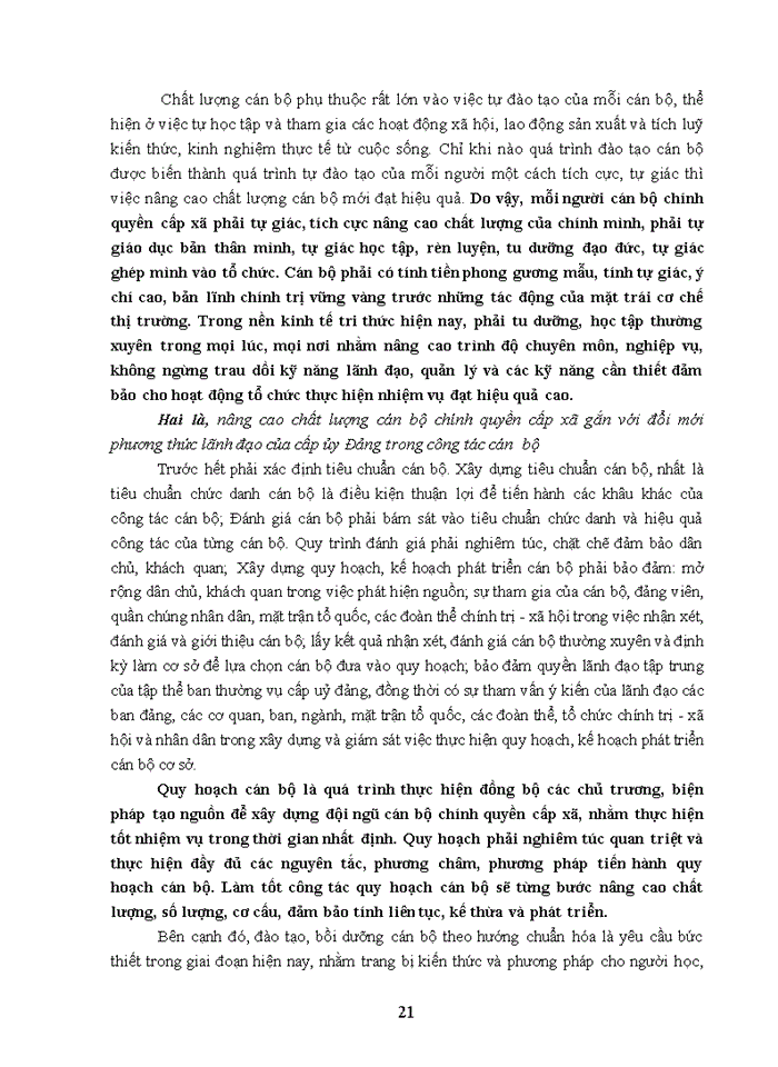image for page Luận văn thạc sỹ kinh doanh và quản lý nâng cao chất lượng cán bộ chính quyền xã, thị trấn trên địa bàn huyện KIM ĐỘNG, tỉnh HƯNG YÊN