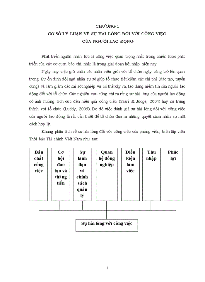 image for page Luận văn thạc sỹ kinh doanh và quản lý đánh giá sự hài lòng đối với công việc của phóng viên, biên tập viên thời báo tài chính Việt Nam