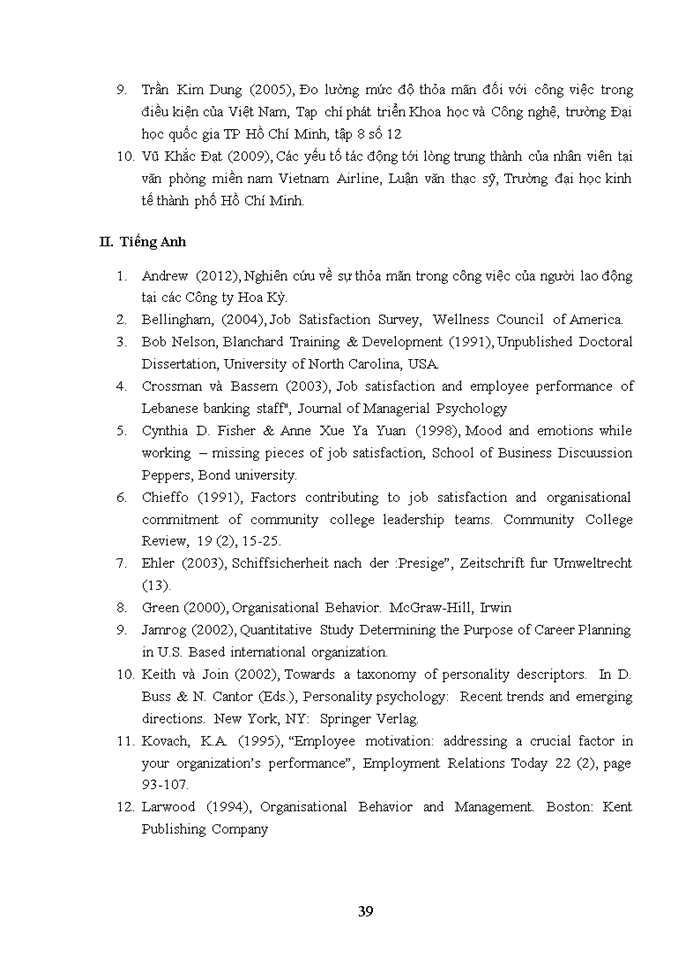 image for page Luận văn thạc sỹ kinh doanh và quản lý đánh giá sự hài lòng đối với công việc của phóng viên, biên tập viên thời báo tài chính Việt Nam