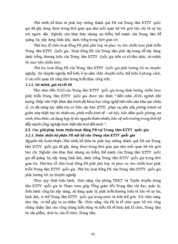 image for page Luận văn thạc sỹ kinh doanh và quản lý hoạt động quan hệ công chúng (pr) tại trung tâm khí tượng thủy văn quốc gia