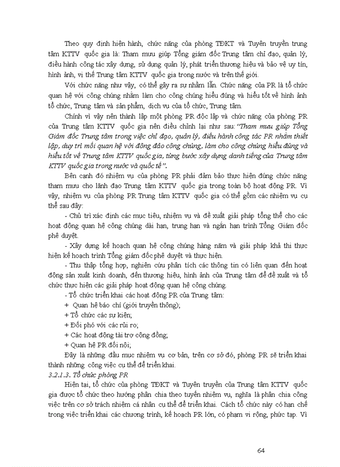 image for page Luận văn thạc sỹ kinh doanh và quản lý hoạt động quan hệ công chúng (pr) tại trung tâm khí tượng thủy văn quốc gia