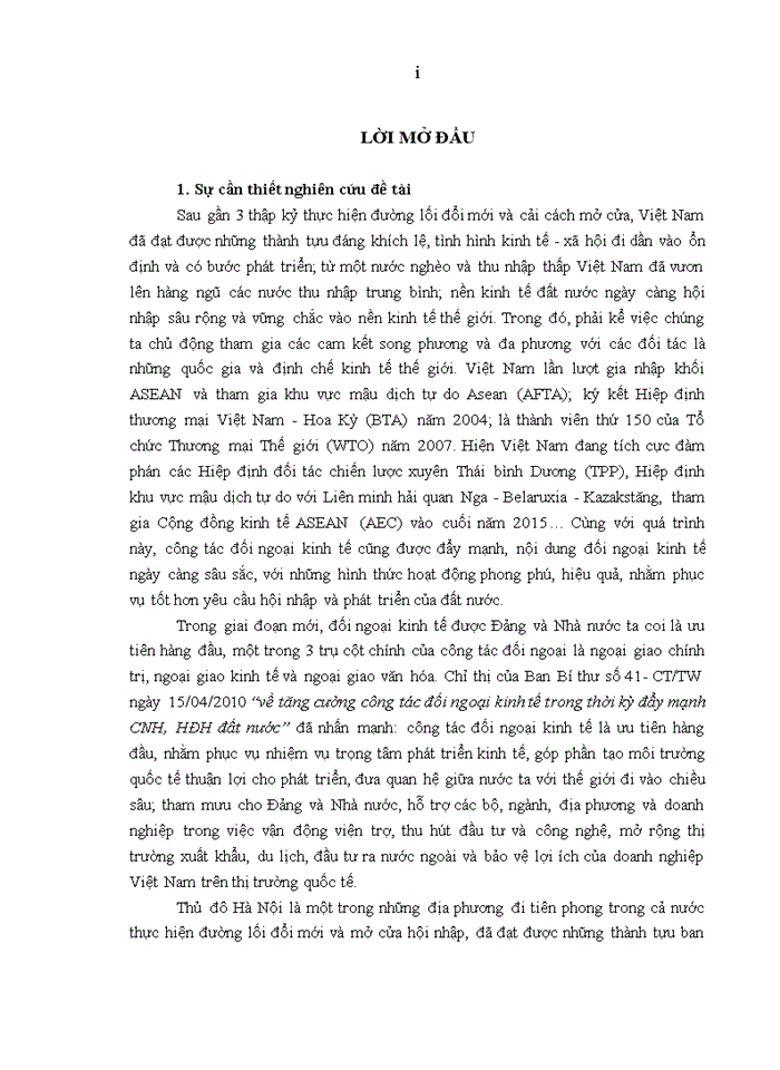 image for page Chính sách đối ngoại kinh tế trong thời kỳ hội nhập – nghiên cứu tại hà nội