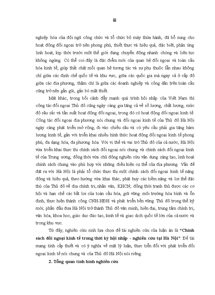 image for page Chính sách đối ngoại kinh tế trong thời kỳ hội nhập – nghiên cứu tại hà nội