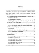 Hoàn thiện chính sách xóa đói giảm nghèo ở nông thôn các tỉnh miền núi phía bắc nước cộng hòa dân chủ nhân dân lào qua tình hình thực tiễn ở tỉnh xiêng khoảng