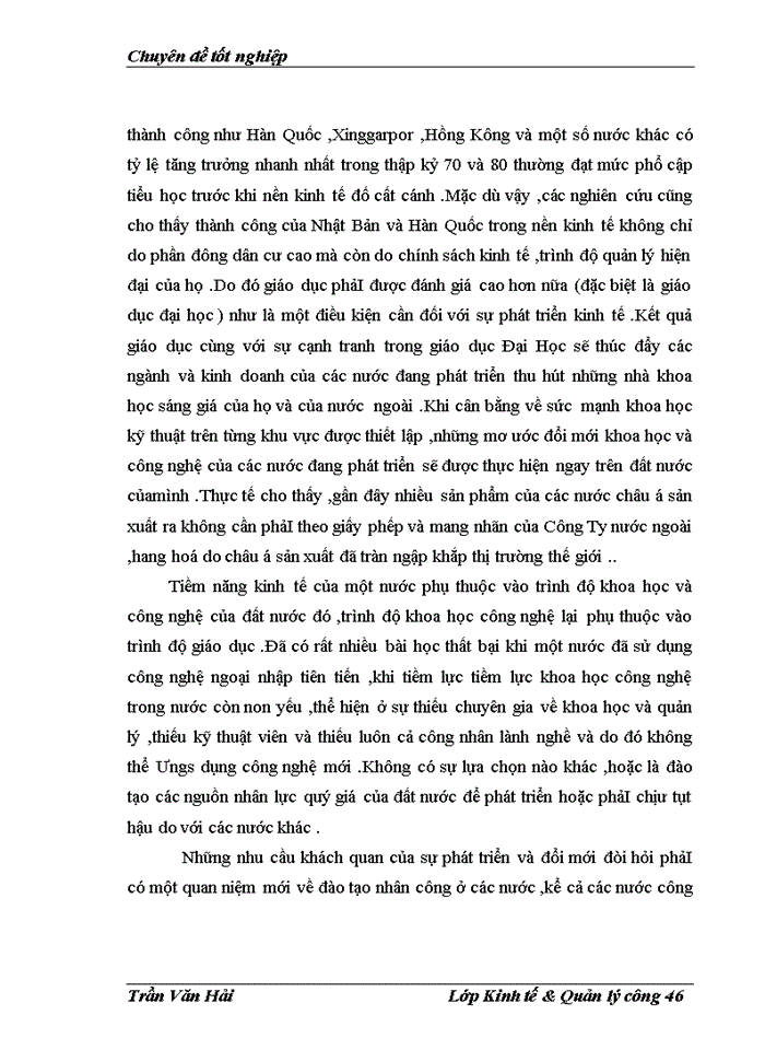 image for page Thực trạng về đào tạo và phát triển nguồn nhân lực của Công ty techconvina