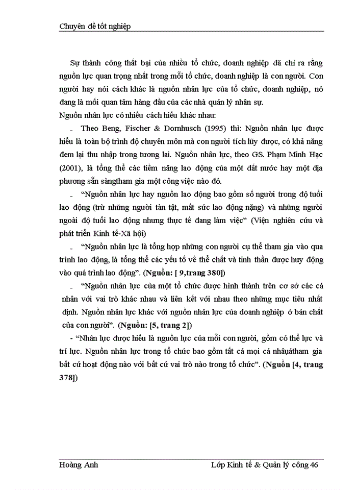 image for page Một số giải pháp hoàn thiện công tác quản lý nguồn nhân lực theo tiêu chuẩn ISO 9001 2000 tại Công ty Cổ phần bê tông