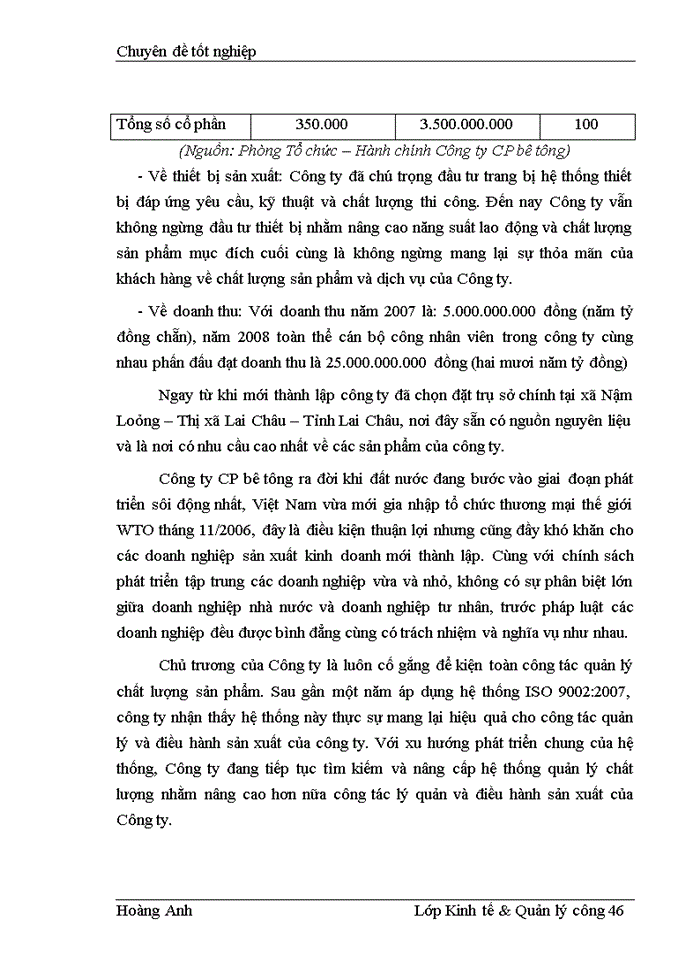 image for page Một số giải pháp hoàn thiện công tác quản lý nguồn nhân lực theo tiêu chuẩn ISO 9001 2000 tại Công ty Cổ phần bê tông