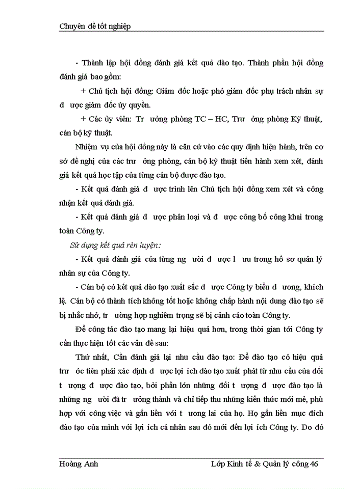 image for page Một số giải pháp hoàn thiện công tác quản lý nguồn nhân lực theo tiêu chuẩn ISO 9001 2000 tại Công ty Cổ phần bê tông