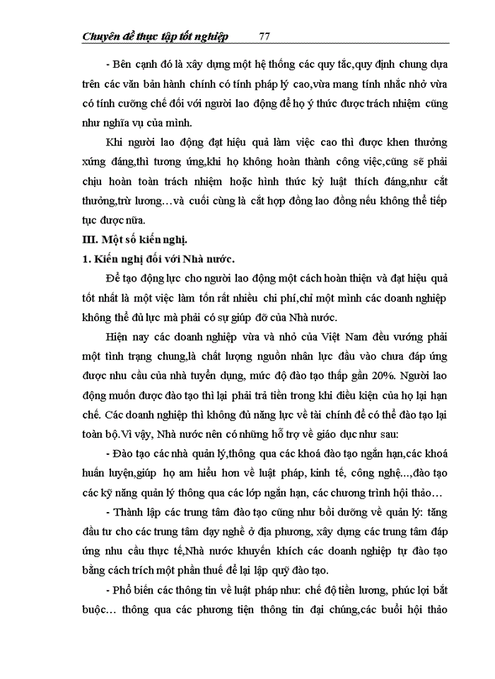 image for page Một số giải pháp hoàn thiện công tác tạo động lực cho người lao động tại Công ty cổ phần đồ hộp Hạ Long