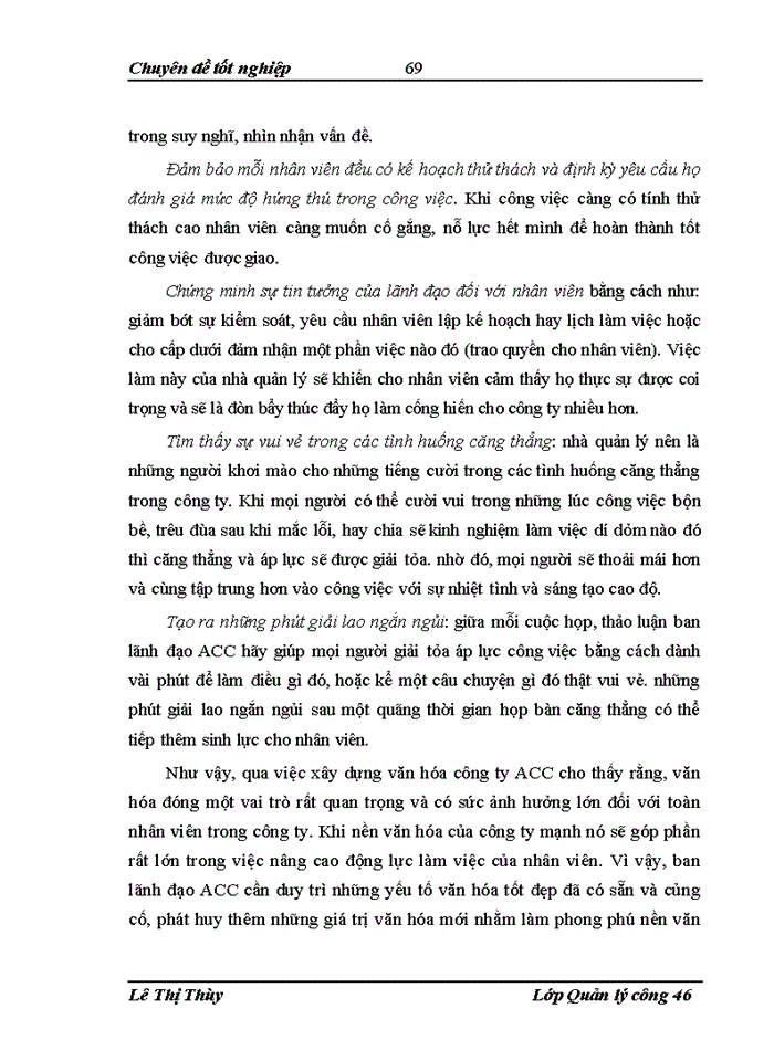 image for page Một số giải pháp nâng cao động lực làm việc cho người lao động tại Cổ phần Đầu tư và Xây lắp Trường An